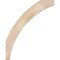 Ekena Millwork 3 1/2"W x 26"D x 32"H Thorton Smooth Knee Brace, Douglas Fir BRC04X26X32THR00SDF - alternate 2